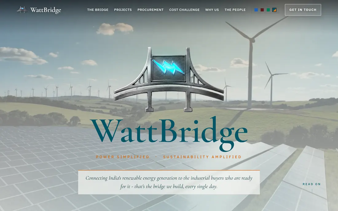 WattBridge website